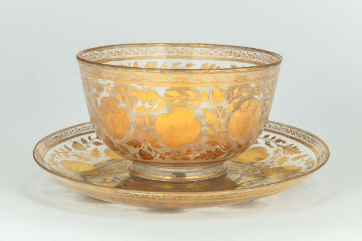 Mughal Bowl and Plate